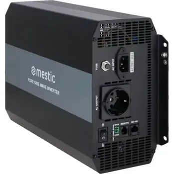 Příslušenství ke karavanu Měnič napětí Mestic 1000W čistý sinus - automatický přepínač zdroje