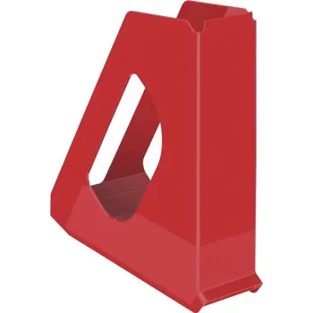 Stojan na časopisy Esselte Vivida červený