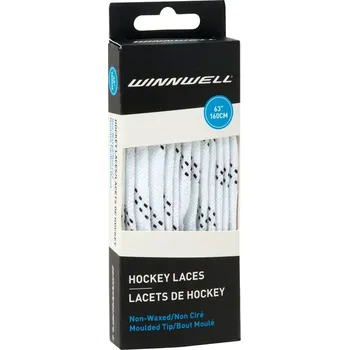 Obyčejné tkaničky Winnwell 183cm, bílá, 72"