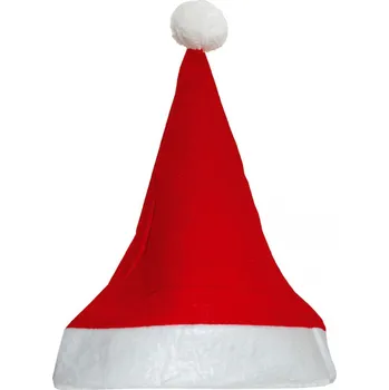 Vánoční dekorace Čepice Santa Claus s bambulí