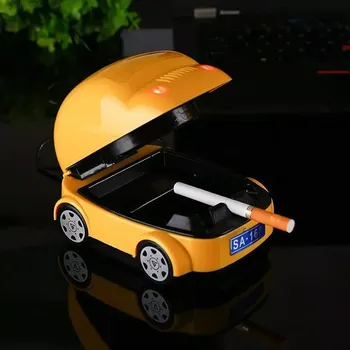 Gadget Popelník čistící zápach kouře ve tvaru auta SA 168 - žlutý