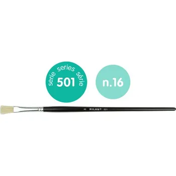 Umělecký štětec MILAN štětec 501 č.16 plochý