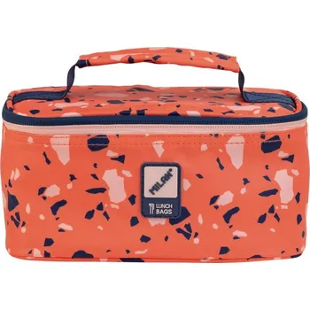 Izotermická taška malá MILAN TERRAZZO ORANGE s boxem