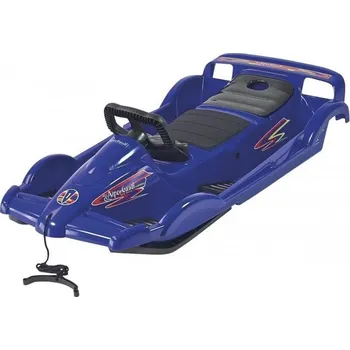 AlpenGaudi Alpen Double Race modré řiditelné boby (VÝPRODEJ) + DÁREK + Doprava ZDARMA