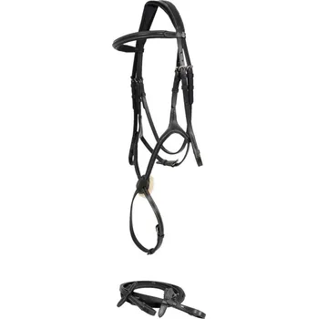 Uzdečka Horze Prescot mexický nánosník full černá