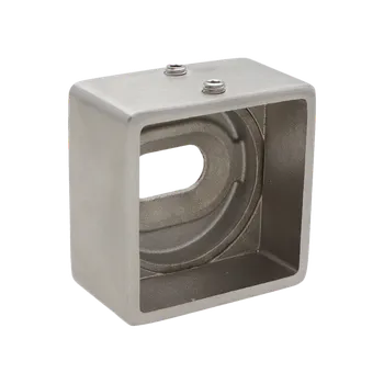 Kotvení boční na jekl 40 x 40 mm, broušená AISI 304