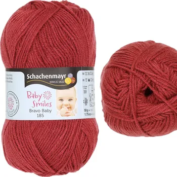 Schachenmayr Baby smiles - bravo baby 185 - dětská, akryl Baby smiles - bravo baby: 1039 Marsala