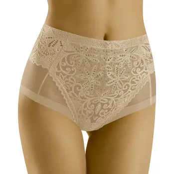 Dámská móda Dámské vyšší tvarující kalhotky Hoty Béžová - Wolbar béžová L