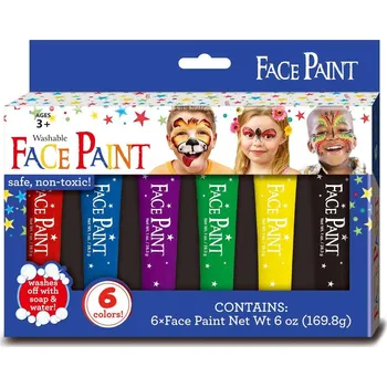 Výtvárné potřeby Ramiz Sada na malování na obličej 6 barev