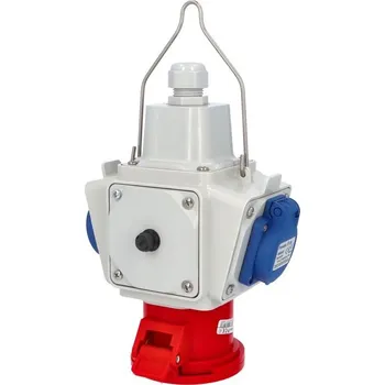 Rozvaděč FAMATEL Kostka PowerBOX 1x32A , 2x230V závěsná PB185