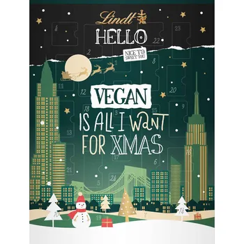 Čokoláda Lindt Hello Vegan adventní kalendář 228 g