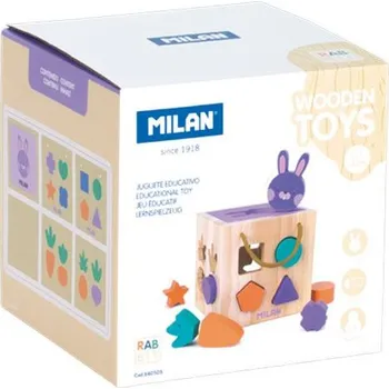 Dřevěná hračka Edukační hračka dřevěná Králik MILAN 660505