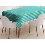 XPOSE® Obdelníkový ubrus KLASIK – tyrkysový 155x220 cm, + Prodloužená možnost vrácení zboží do 50 dnů