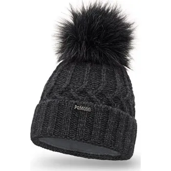 Čepice Pamami Dámská čepice Oliechi tmavě šedá One size