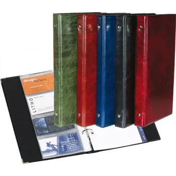 Archivační box Vizitkář kroužkový Xepter zelený