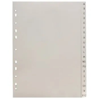 Rejstřík PP šedý A-Z