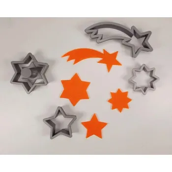 Vykrajovátko Sada razidel HVĚZDY A KOMETA 980 ( 5 kusů v sadě )