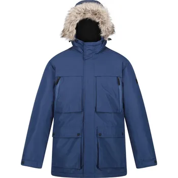 Pánská větrovka REGATTA Pánská nepromokavá zateplená bunda S MODRÁ