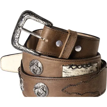 Opasek Stars & Stripes Pásek kožený WG-113 Stars & Stripes, hnědý Délka: 32