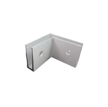 Stavební profil DOPRODEJ! Hliníková rohová spojka s bočním kotvením