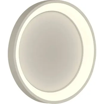 Lampička HELL Nástěnné svítidlo Aaron LED, Ø38 cm, písková barva, CCT, dálkové ovládání pískové barvy LED 24 W celkem - Doprava zdarma