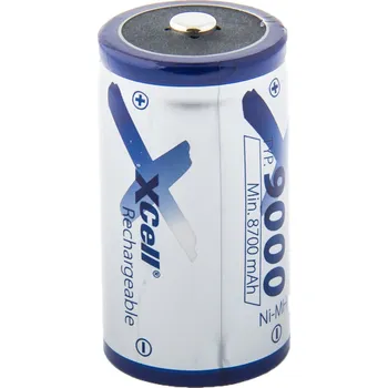 Článková baterie Nabíjecí baterie D Xcell 9000mAh Ni-MH 1ks Bulk