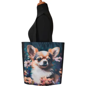 Nákupní taška Šatoli.cz Látková nákupní taška Čivava