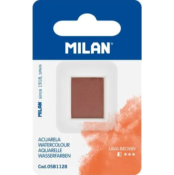 Výtvarná barva Akvarelová barva MILAN LAVA BROWN náplň
