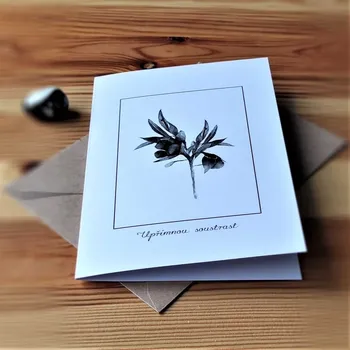 Obálka Kondolence s obálkou č. 11