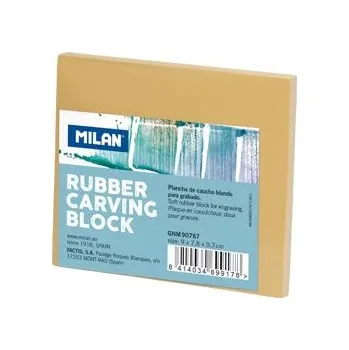 Rubber Carving Block MILAN SMALL
