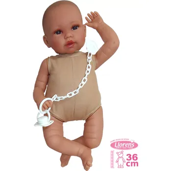 Panenka Llorens 636P NEW BORN 2 v 1 36 cm