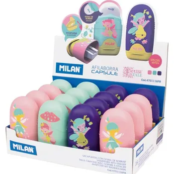 Ořezávátko Ořezávátko s pryží MILAN Capsule FAIRY TALE