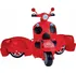 Panenka Playmates Toys Kouzelná beruška Switch 'N Go Scooter + panenka Lucky Charm Ladybug