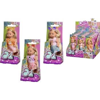 Hračka panenka evi love sladká – mix 3 druhů, displej 12 ks