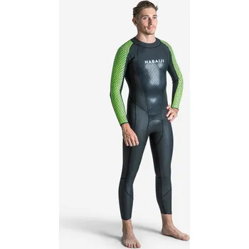 Neoprenový oblek DECATHLON Pánský neopren OWS 500 2/2 mm 42 ZELENÁ