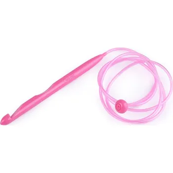 Galanterie Háček na tuniské háčkování - 11 (10 mm) náhodná barva