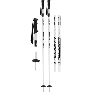 Běžkařská hole Sulov COMPACT bílé sjezdové hole 115cm