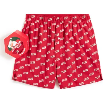 Celio Dárkové balení trenýrek Anti-Christmas CLUB 1155208 Červená S