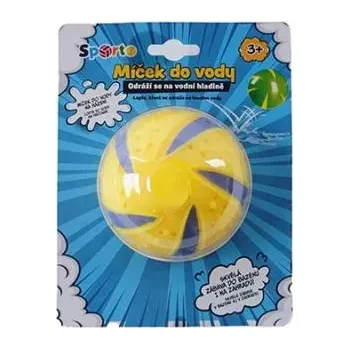 Mac Toys SPORTO Míček do vody 8cm žlutý
