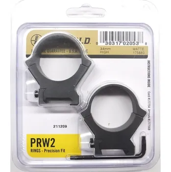 Příslušenství pro sportovní střelbu Kroužky Leupold PRW2 weaver/Picatinny 34mm vysoké matné
