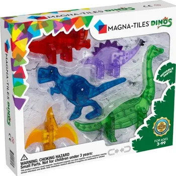 ostatní stavebnice Magna-Tiles Magnetická stavebnice Dinos 5