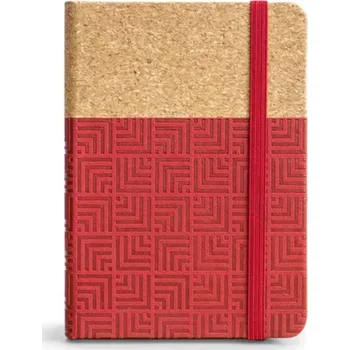 Zápisník Argus 2024 Zápisník 10,5x14,5cm - červený