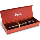 Gelové pero EnerGel mocca v dárkové krabičce Pentel BL2007