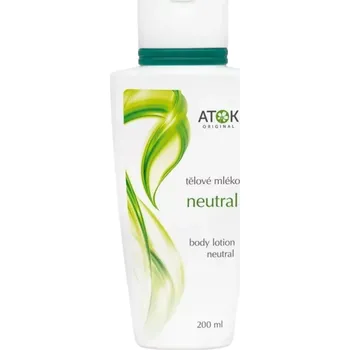 Tělový olej ATOK Tělové mléko Neutral 200ml (Tělové mléko)