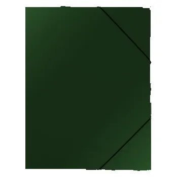 Mapa tříklopá neprůhledná zelená