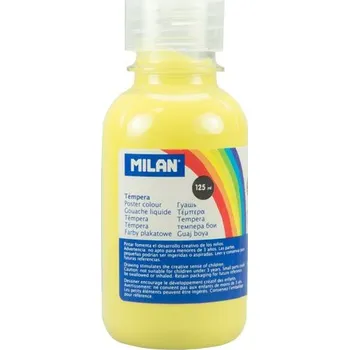 Výtvarná barva Temperová barva Milan 125ml základní pastelově žlutá