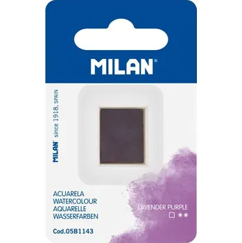 Výtvarná barva Akvarelová barva MILAN LAVENDER PURPLE náplň