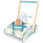 UMU® Dětské chodítko 5 v 1 - Chodítka pro deti, Dřevěná hračka Jemně Modrá