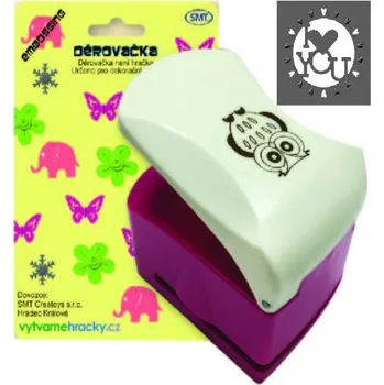 Děrovačka Děrovačka s embosing efektem - nápis JUST FOR YOU