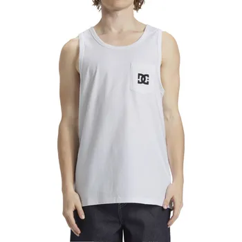 Pánská móda Tílko DC, DC Star Pocket white 2024 Velikost: M